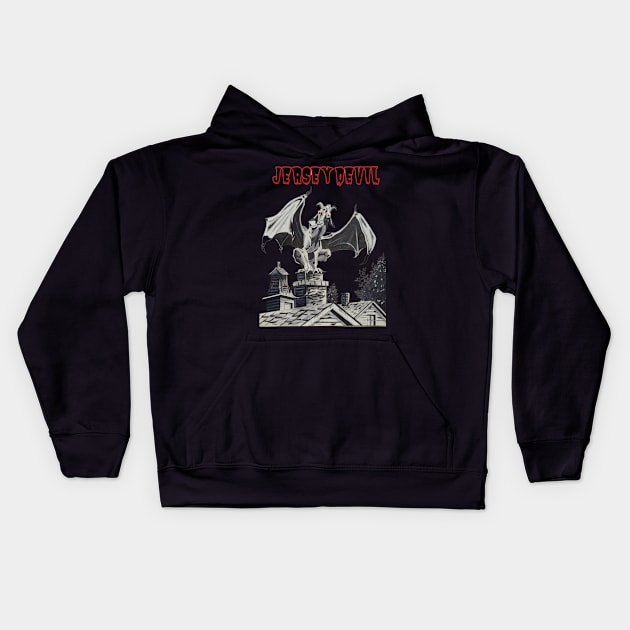 Jersey Devil Kids Hoodie by Cryptid Kitty